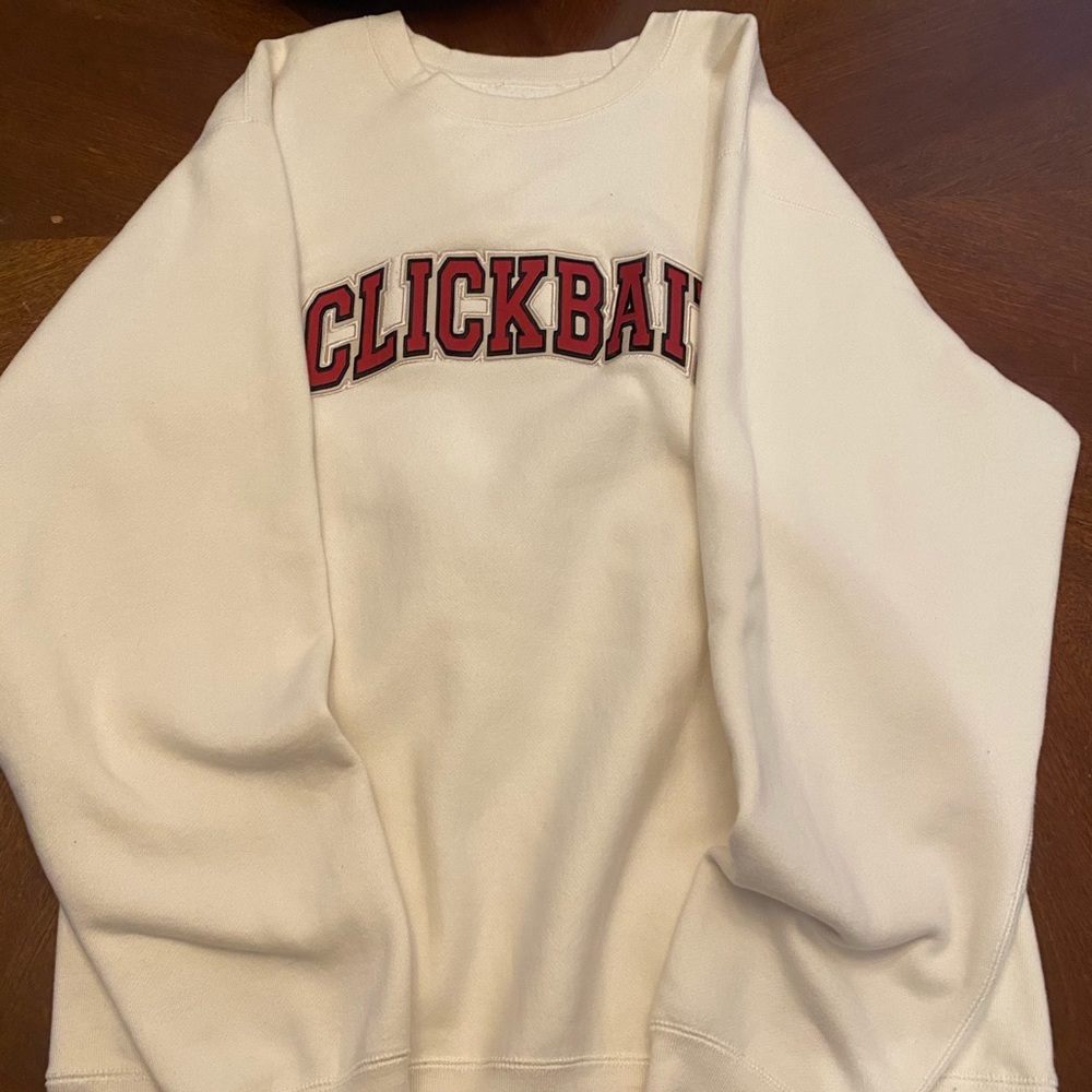 Off white Clickbait Crew Neck